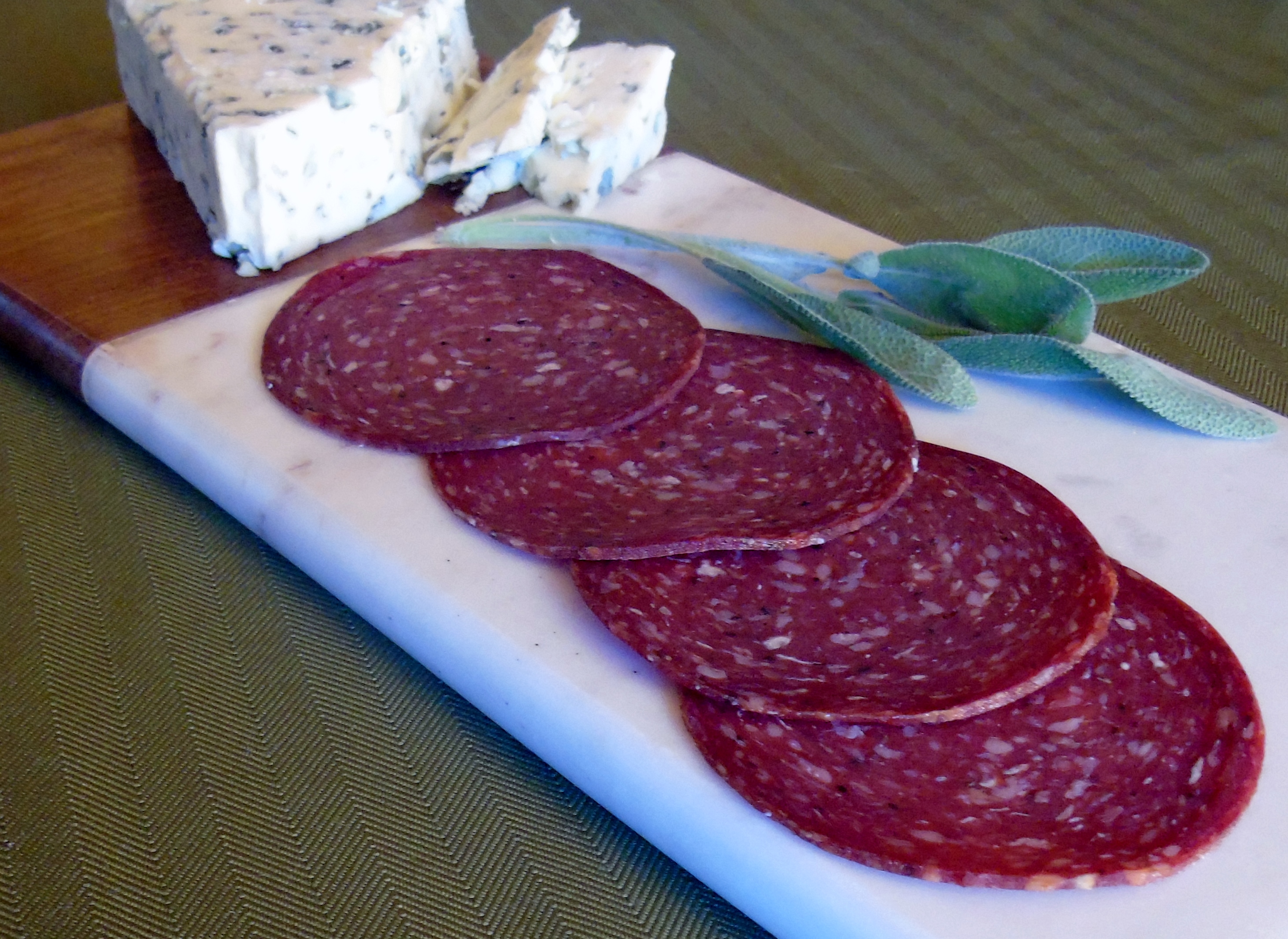 1 Lb SLICED Summer Sausage - Grass-fed Beef