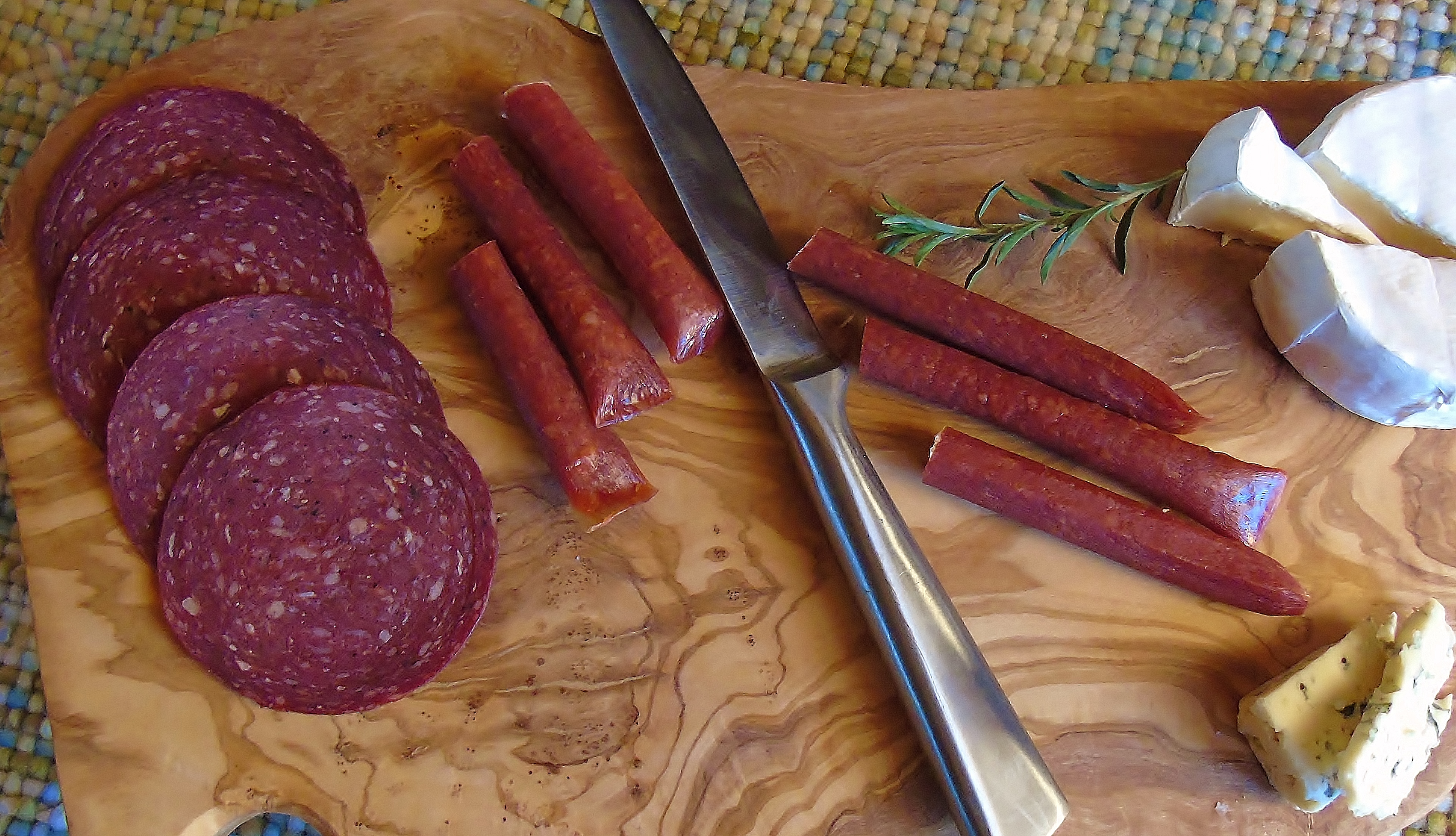 1 Lb SLICED Summer Sausage - Grass-fed Beef